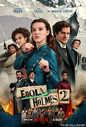 Enola Holmes 2 (2022) Hindi Dubbed